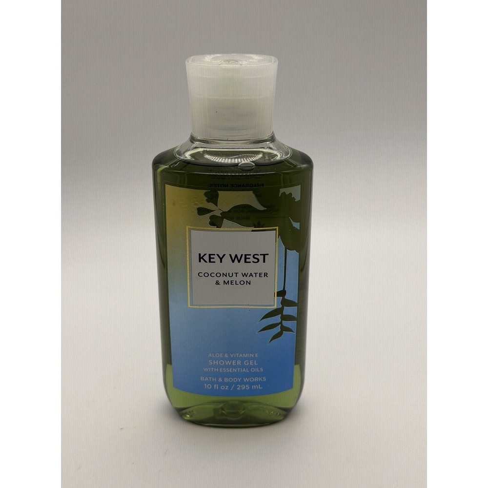 New Bath & Body Works Key West Coconut Water & Melon Shower Gel Body Wash 10 oz